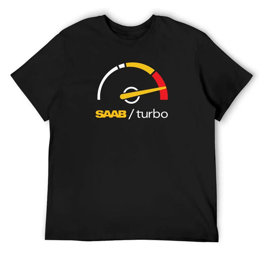 Saab Turbo Boost Gage T-Shirt Aesthetic clothing customs design your own men tshirt