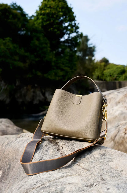 Genuine Leather Women's Bag Luxury Designer Shoulder Bag Large Capacity Cowhide Handbags High Quality Women Crossbody Bags