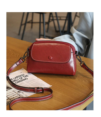 mini small genuine leather vintage bag Crossbody Bag luxury mobile phone shoulder bag  women mobile bag for women