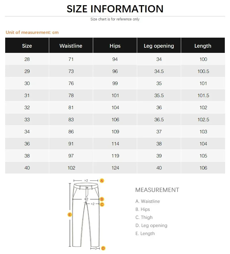 Spring New Men's Casual Jeans Fashion Korean Elastic Cotton Denim Pants Youth Trend Solid Color Fit Straight Trousers