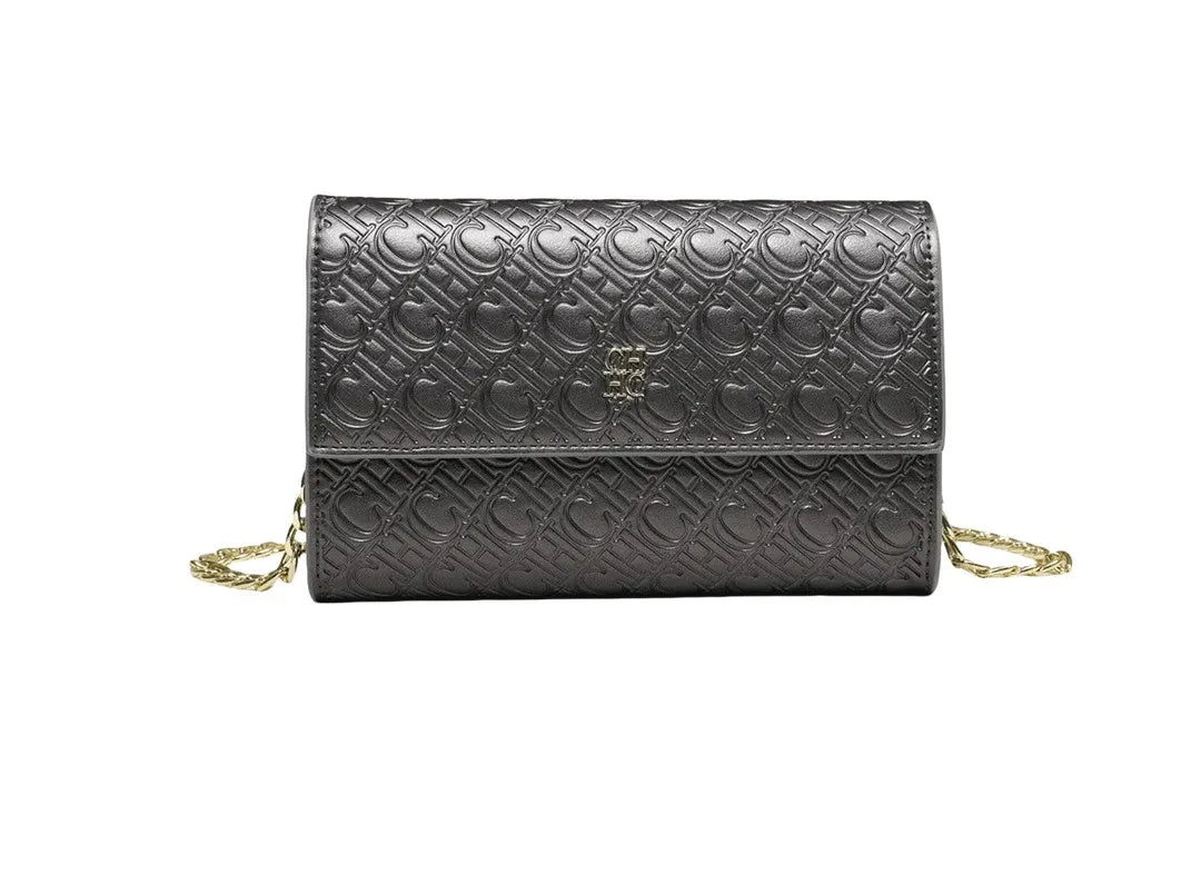 Fashion Women's Shoulder Bag with Letter Printing Design 2026 Festival Essential Versatile Women's Chain Bag
