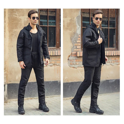 Men's Trousers Tactical Climbing Cycling Sport Winter Camp Hiking Fish Hunting Trekking Waterproof Combat Casual Pants