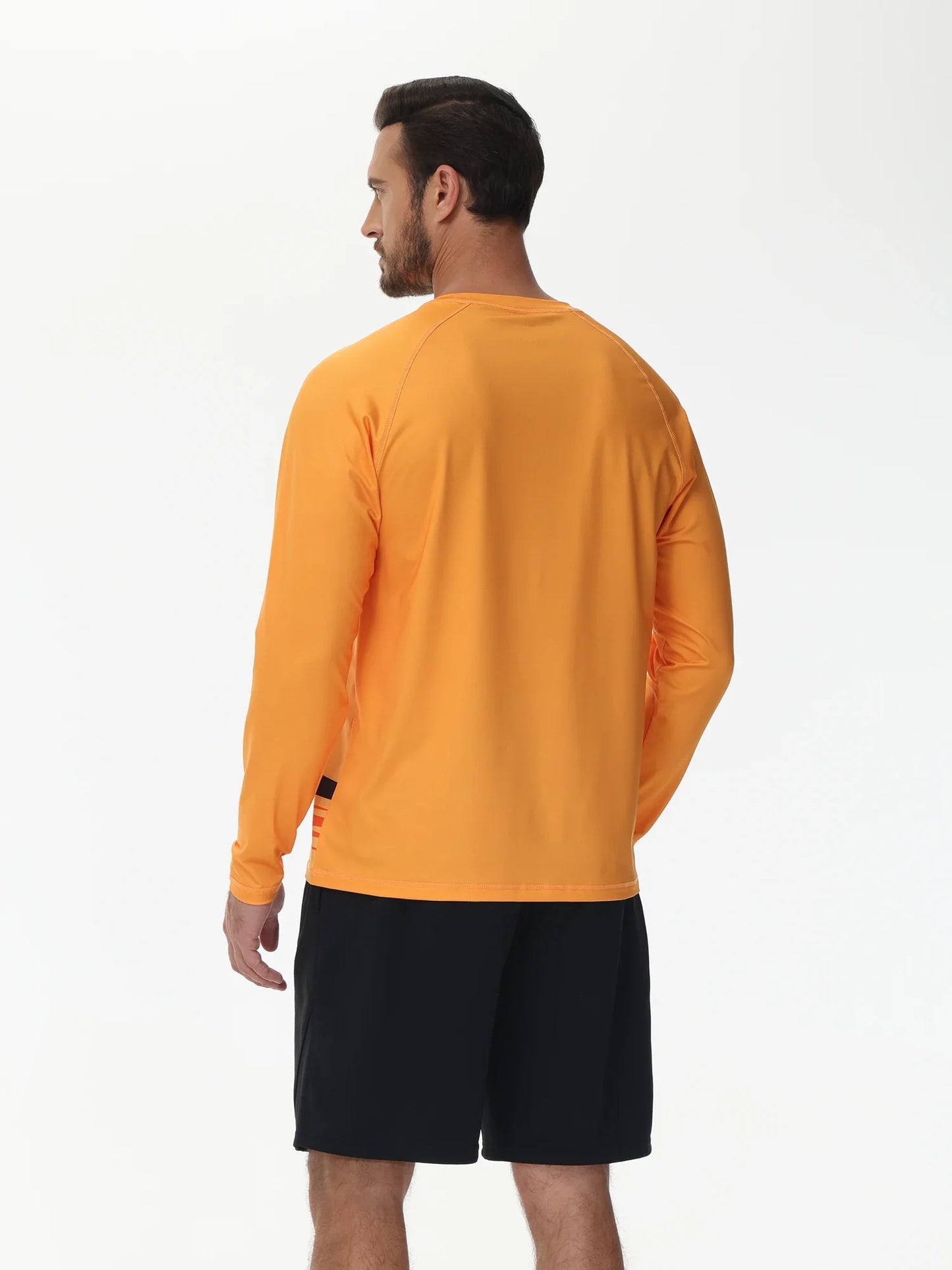Men's Summer Fishing Shirt for Beach Vacation Swimming T-shirt, Quick-dry UPF 50+ Rash Guard Breathable Top for Board Sports
