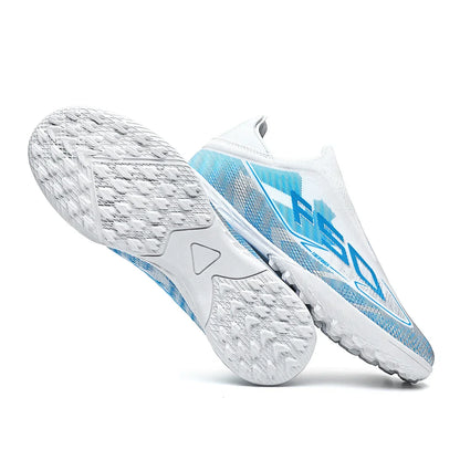 Breathable men's soccer shoes TF with broken nails, outdoor sports shoes, wear-resistant and non slip, suitable for all seasons
