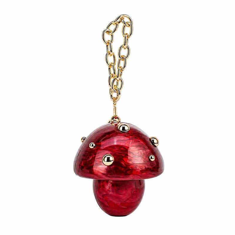 Handbag Crossbody Bag Clutch Evening Acrylic Shoulder Fashion New Mushroom-shaped Wedding Pouch In Luxury Handbags Women