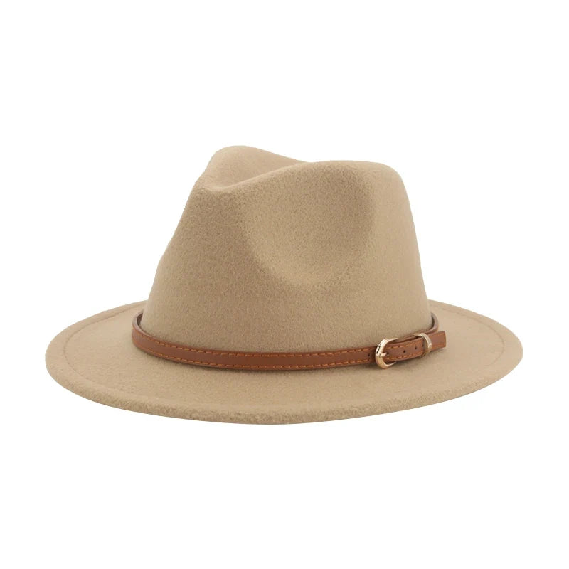 Hats for Women Fedoras Girls Hat Boys Hat Felted Kids Baby Caps Small 52cm 54cm Belt Wedding Cute Kid Fedoras Sombreros De Mujer