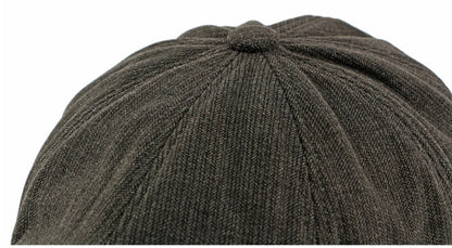 Beret Cap Men Women Autumn Winter Hat Thick Warm Artist Painter Wool Beret Hat Male Female Flat Octagonal Cap Mens Berets
