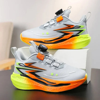 Children's Basketball Shoes Kids Sneakers Non-slip Boys Girls Basketball Boots Outdoor Ultralight Running Trainers Mesh Sneakers