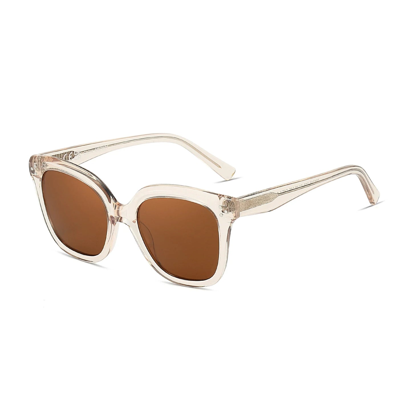 Fashion Square Polarized Sunglasses Classic Design UV400 Protection Acetate Sun Glasses Shade for Women Men