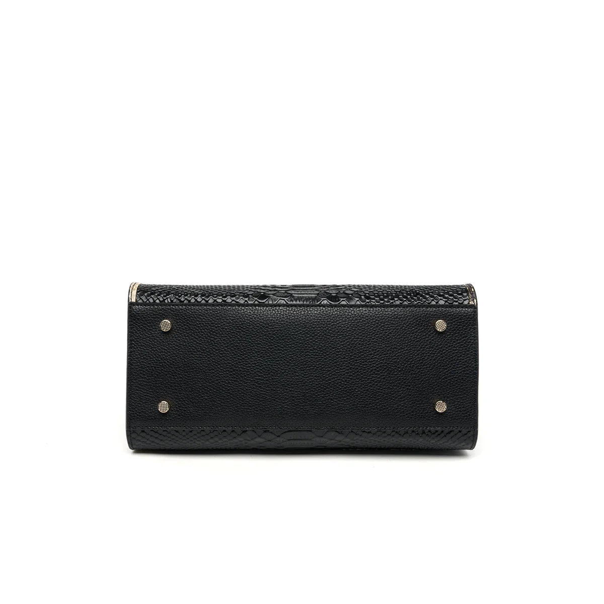 Hot Brand 100% Genuine Leather Single Shoulder Bag Business Women  Black Animal Pattern Purses High End Totes#YC350
