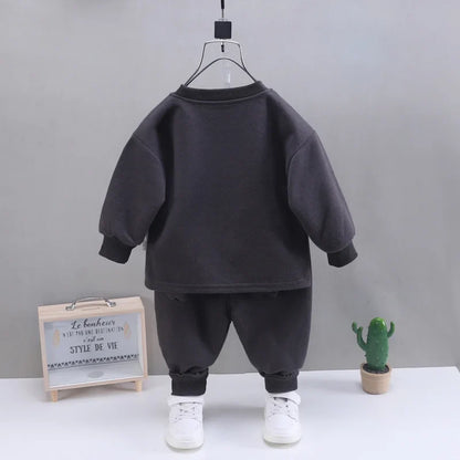 New Autumn Baby Girl Clothes Children Boys Cartoon T-Shirt Pants 2Pcs/Sets Toddler Casual Costume Infant Outfits Kids Tracksuits