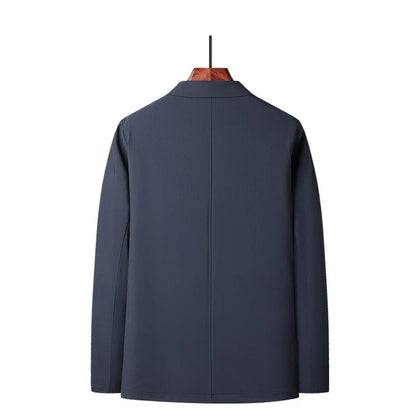 2026 Summer New Men's Blazer Thin Breathable Stretchy Sun Protection Casual Coat Outerwear Tops
