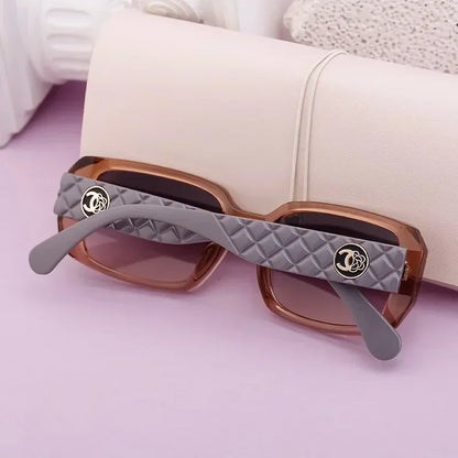 New Luxury Designer UV400 Sun Glasses for Women Men Trendy Rectangle Sunglasses Ladies Retro Fashion Cool Gafas De Sol Sunglass