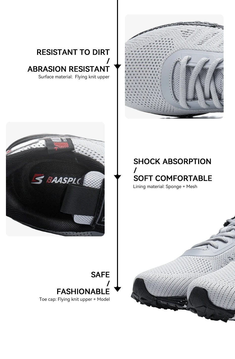 Men Sneakers Outdoor Casual Lightweight Breathable Tennis Shoes Male Fashion Designer Mesh Professional Running Shoes