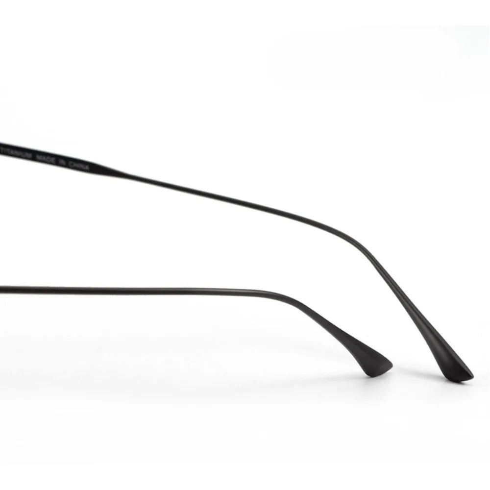 High Quality Pure Titanium Sunglasses Fashion Night Vision Driving Outdoor Sunshade UV400 Sun Glasses Support Prescription Lens