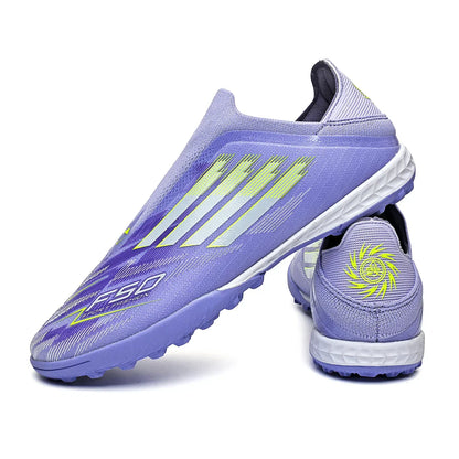 New Men Football Boots Training Match Sport Futsal Indoor Cleats Comfortable Adult Soccer Shoes Grass Ultralight Sport Non-Slip