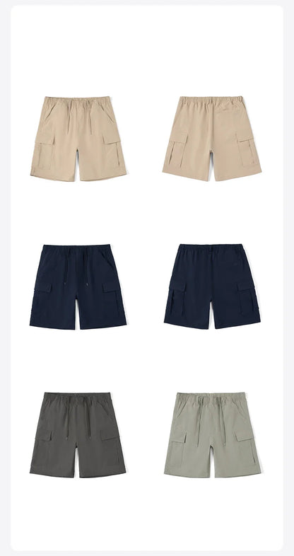 2024 Summer New Oversize Quick Dry Lightweight Outdoor Shorts Men Plus Size Casual Cargo Shorts