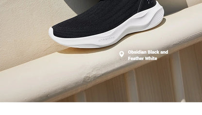 Lightweight Slip-On Men Running Shoes Breathable Mesh Upper Cushion Comfort Soft Soled Male Sneakers 672542215F