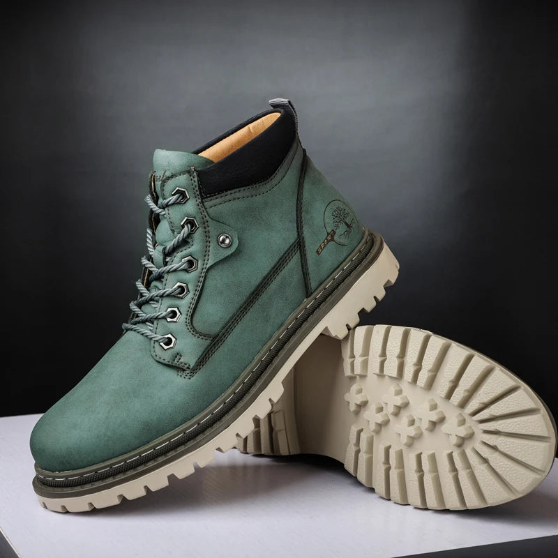 Brand Men Super Warm Snow Boots Winter Men's Ankle Boots Waterproof Short Outdoor Sneakers Autumn Men's Motorcycle