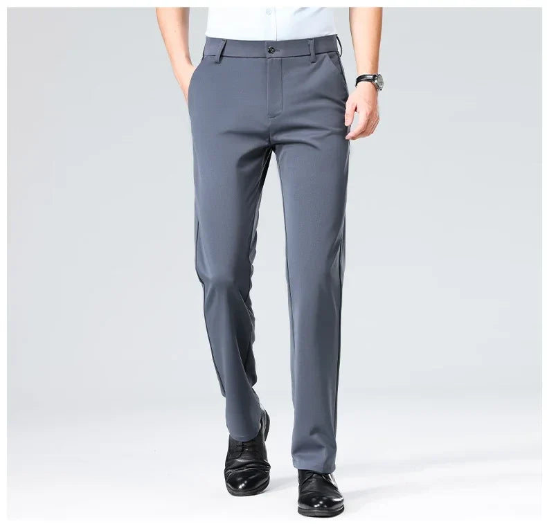 Golf pants Men Spring Summer Elastic Pants Quick Drying Quality Business Casual Pants