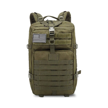 50L Tactical Backpack Men's Travel Large Capacity Rucksacks Men Waterproof Outdoor Sports Multi-functional Bags