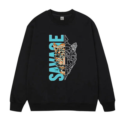 Plus Size Pullovers Men's Sweatshirts 110-185kg Oversized Round Neck Long Sleeve Tees Loose Tops Big Size Male Clothing 1XL-7XL