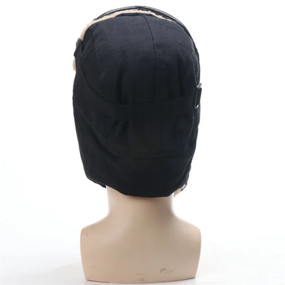 Army Military Ushanka Men&Women Windproof Winter Bomber Hats with Goggles Warm Lamb Wool Pilot Earflap Thermal Snow Cap