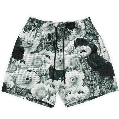 Summer Trend Motorcycle Shorts Mens Quick Dry Clothing Casual Short Pants Gym Fitness Sports Mesh Basketball Sweatpants
