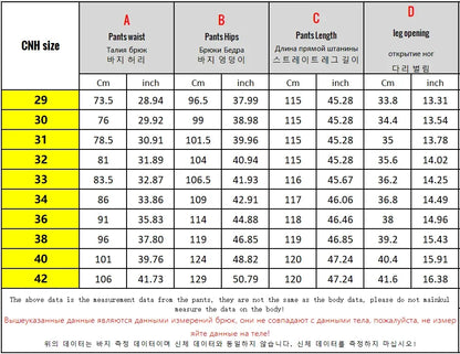 Big Tall Clothes Men's Jeans Extral Long Leg Length Straight Denim Pant Male Lengthened Trouser Slim Thin 190cm 200 Cm 120cm 110