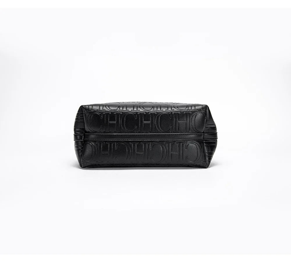 High-quality Fashionable Letter Printed Handbag Large Capacity Solid Color High-end Feel Versatile Women's Shoulder Bag