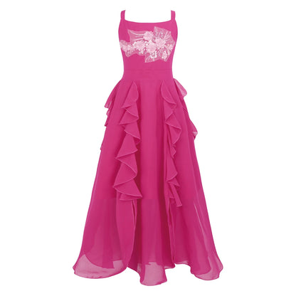 Girls Dresses Children Formal Wedding Party Pageant Gown for Special Occasions Graduation Ceremony Dress Flower Girl Clothes