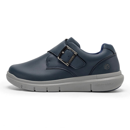 Men's Leather Shoes Wide Shoes for Swollen Feet Men's Diabetic Walking Shoes for Outdoor Business Walking Shoe