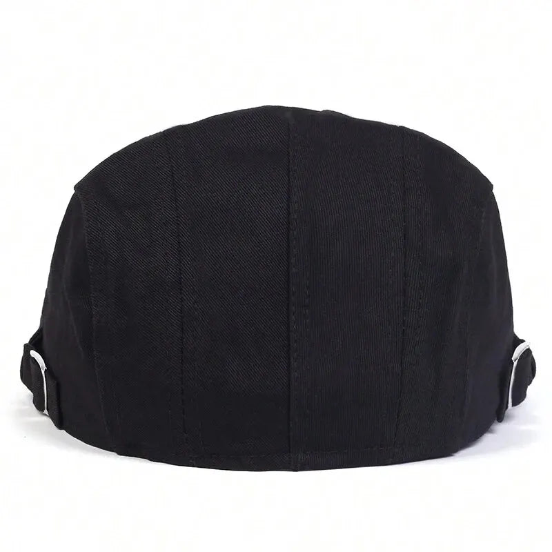 Men Light Board Solid Color Newsboy Caps British Painters Hats Spring and Summer Adjustable Flat Cap Hip Hop Berets