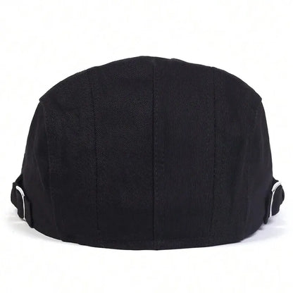 Men Light Board Solid Color Newsboy Caps British Painters Hats Spring and Summer Adjustable Flat Cap Hip Hop Berets