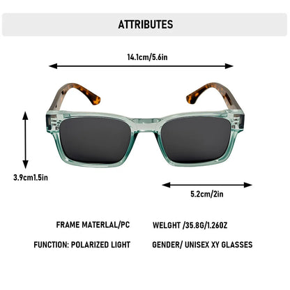 2026 Square Sunglass Men Luxury Vintage Polarized Sunglasses Women Trendy New Fashion Glasses Gafas De Sol Polarizadas Zonnebril
