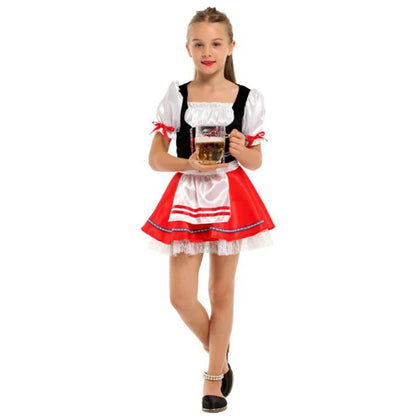 Children's Halloween costumes Girl animal insects dress up to perform bee Polka order ladybug beer show costumes