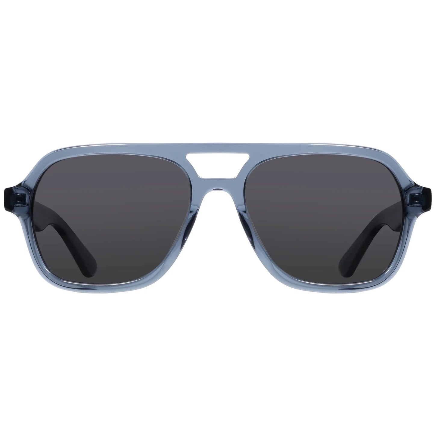 Acetate Pilot Polarized Prescription Sunglasses For Women Double Bridge UV400 Myopia Protection Grade Shade