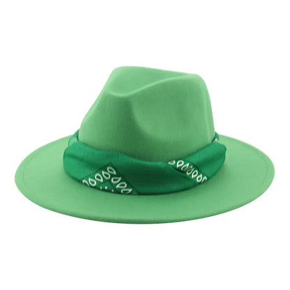 Hats for Women Fedoras Felted Hat Men Women Band Western Cowboy Jazz Caps Dancer Outdoor Women Fedora Hat шляпа женская шляпа