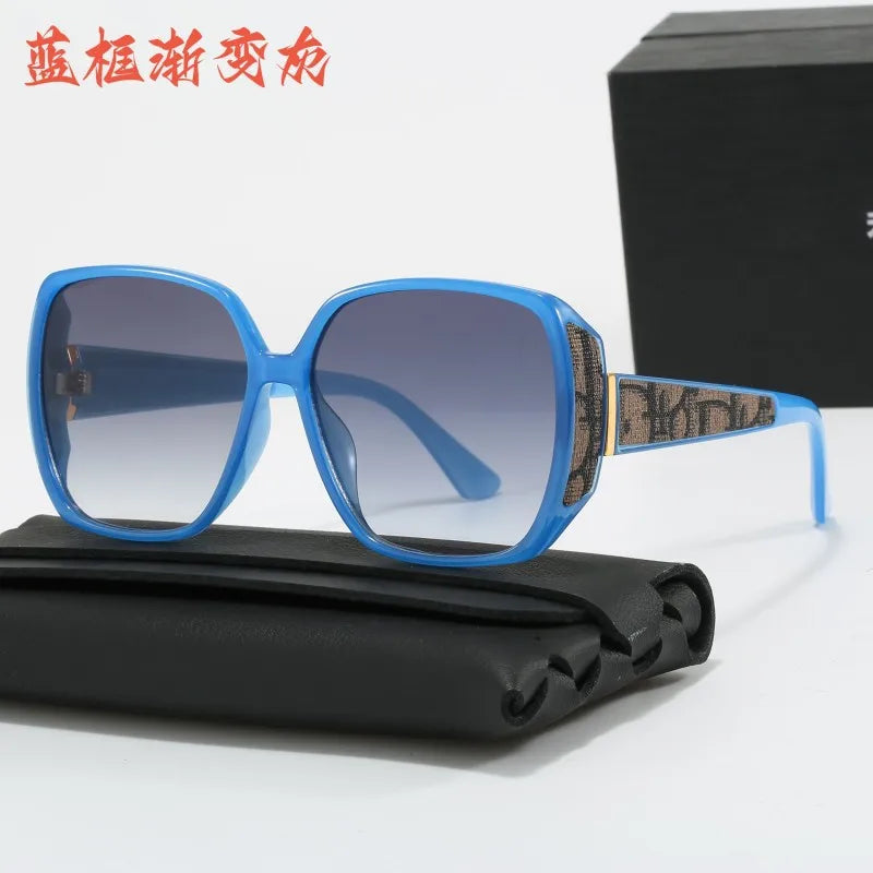 2025 New Vintage Oversized Square Polarized Sunglasses Women New Fashion Gradient Sun Glasses Men Driving Eyewear UV400 Shades