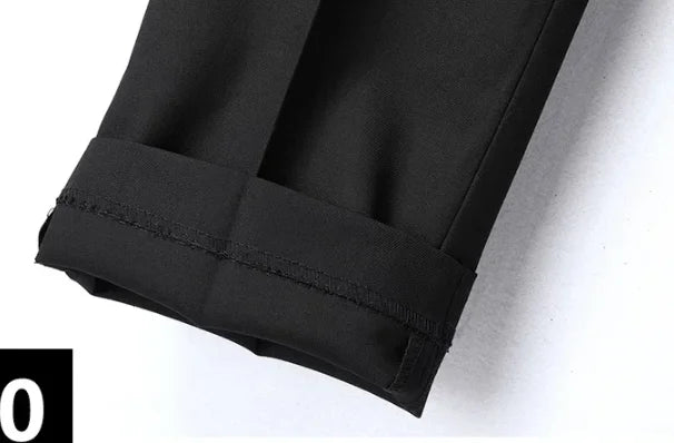 New (Blazer+pants) Men's Fashion Business Gentleman Italian Style Slim Solid Color Professional Suit Wedding Groom Best Man Suit