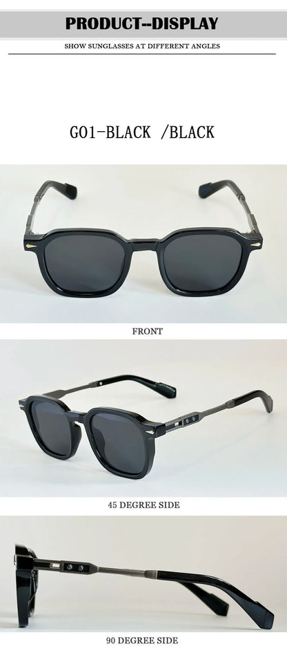 Vintage Sunglasses Women 2025 Square Sunglass Men Vacation Fashion Glasses Gafas De Sol Hombre Lunette Soleil Femme Dropshipping