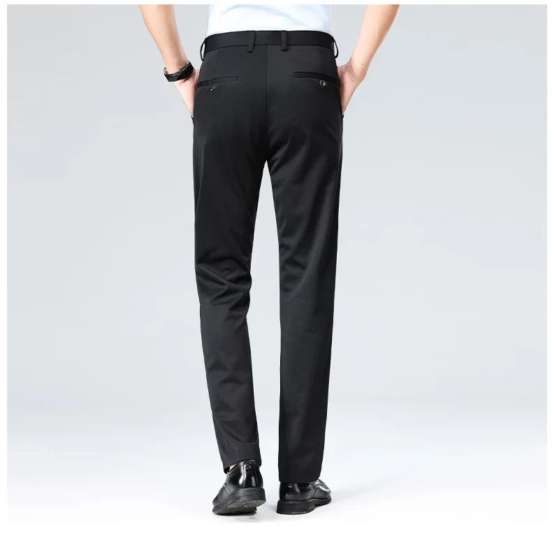 Golf pants Men Spring Summer Elastic Pants Quick Drying Quality Business Casual Pants