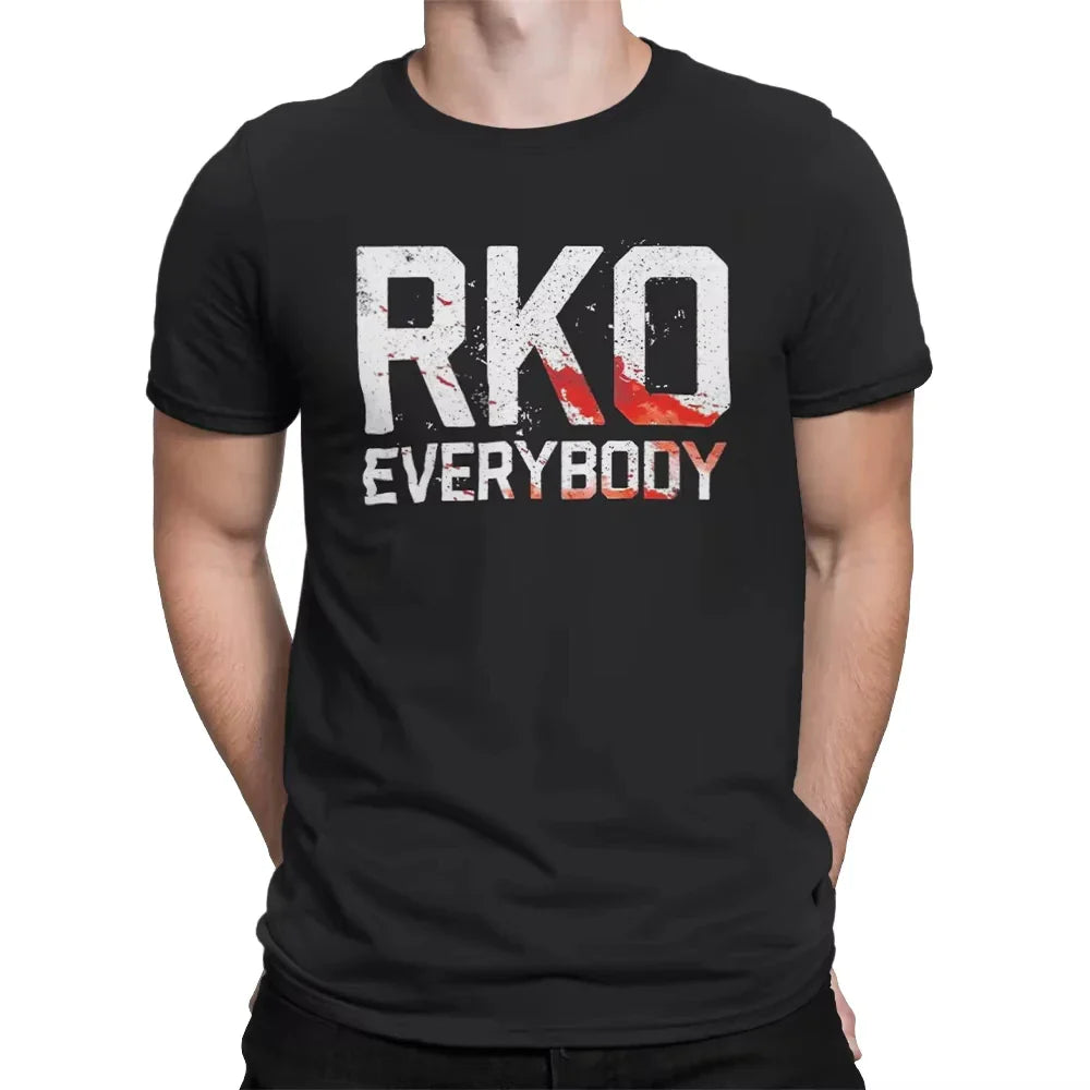 Everybody Distressed Wrestling T Shirt Men Women Unisex Casual Cotton Short Sleeve Randy Orton Fans Graphic Tee Streetwear
