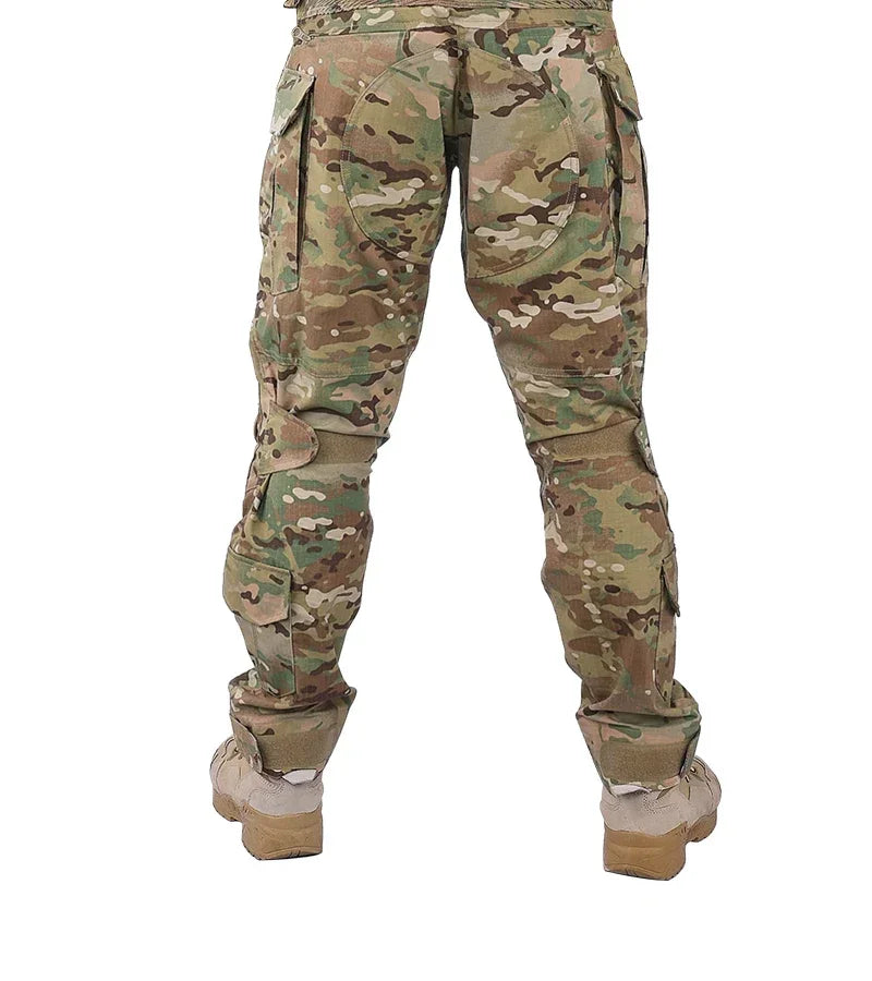G3 Cargo Pants Men Hiking Pants with Pads camouflage Tactical Pant Streetwear Multicam Hunting Pants Gen3 Mens Clothing New