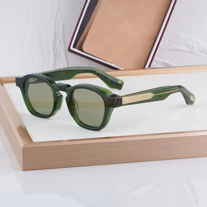Ins Handmade Sunglasses 10th Anniversary Limited Edition Acetate Brand Classical Design Men Women Prescription Glasses with Case