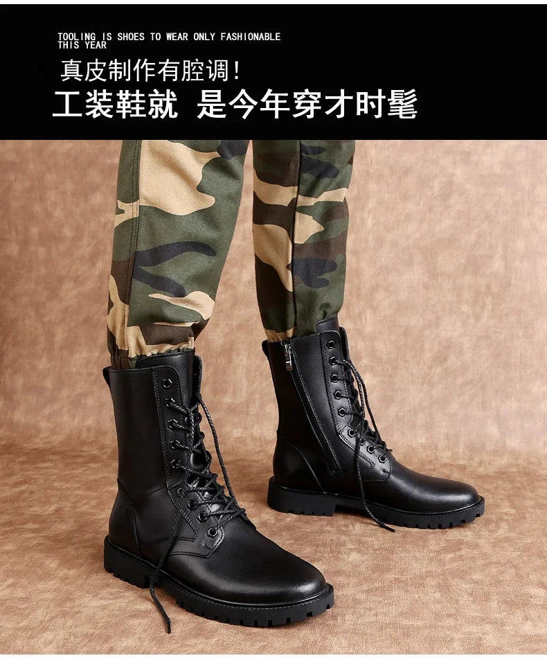 Men Tactical Boots Brand Military Size Ankle Casual Unisex Outdoor Hiking Shoes Male Waterproof Plus Climbing Shoes Size Plus
