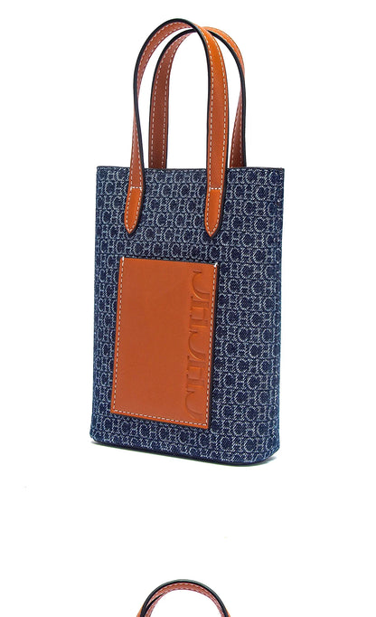 Casual Simple Handbag Mobile Phone Bag Autumn New Collection Women's Cowboy Shoulder Bag