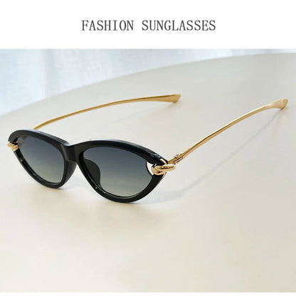 Cat Eye Sunglasses Women 2026 Designer Fashion Glasses Vintage Sunscreen Dropshipping Lentes De Sol Mujer Lunette Soleil Femme