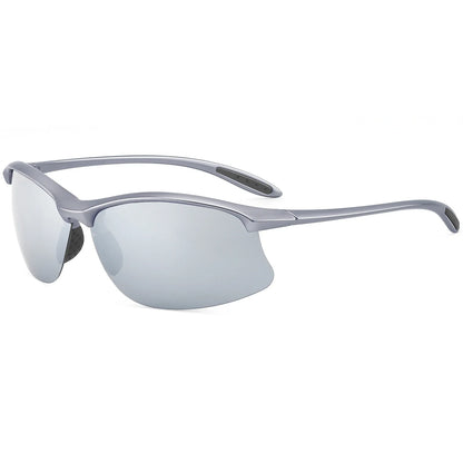 Polarized Sports Sunglasses for Men Women Tr90 Unbreakable Frame for Running Fishing Baseball Driving MJ8002