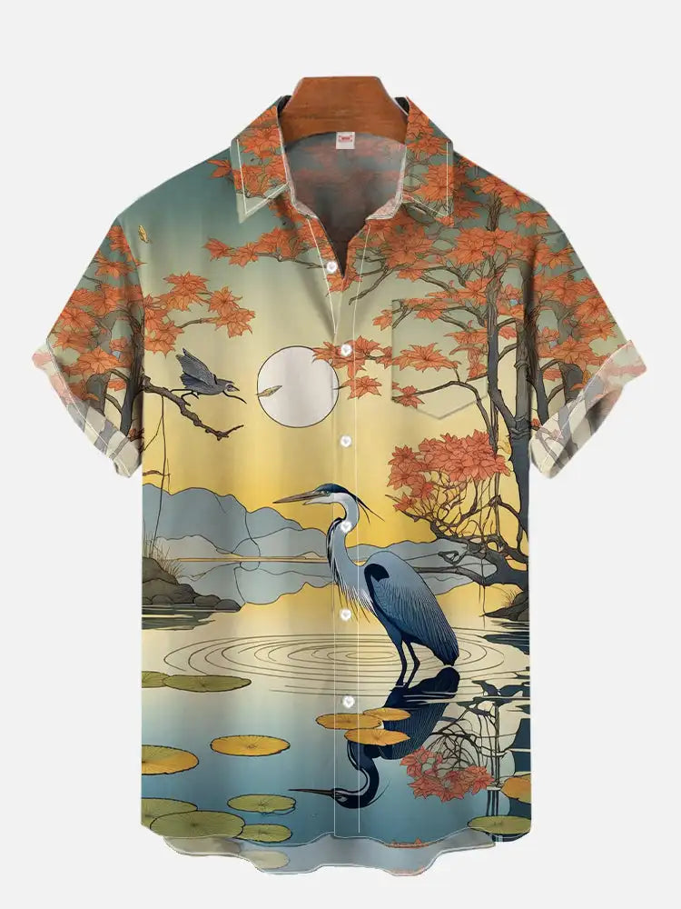 Men's Shirt Dragon Print Casual Daily Tops 3D Printing Short Sleeve Shirt Summer  Fashion Unisex Hawaiian Samurai Cat Shirts